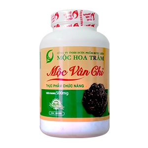 Mộc Vân Chi Chai 300 viên<br><strong style="font-size:24px;padding-top:20px"><i>1.100.000đ</i></strong>